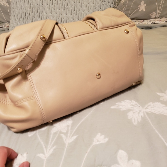 VERSACE Leather Studded Handle Bag - Picture 7 of 12